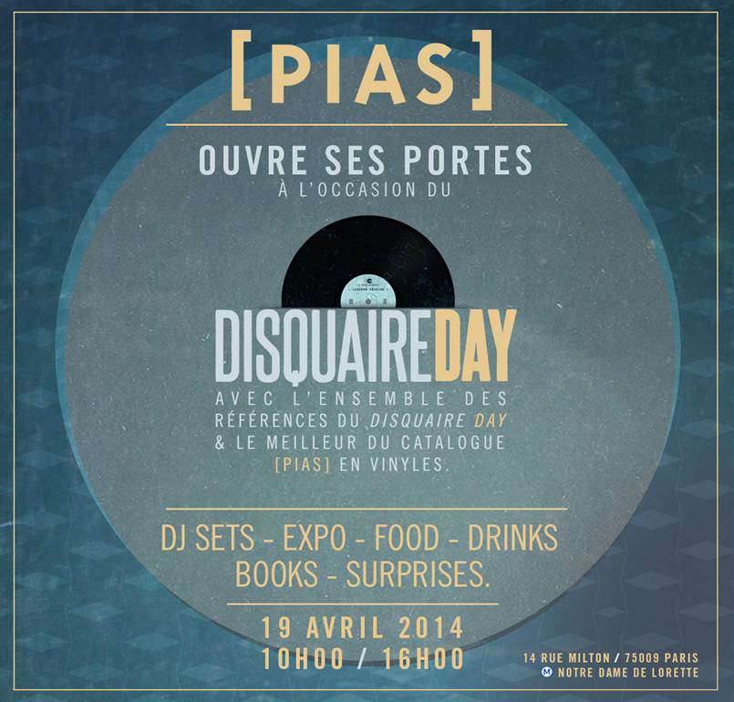 Le Disquaire Day à Paris, le 19 Avril 2014 !