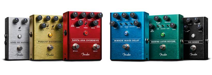 Fender takes on pedals, owns tone with 6 new all-original circuits