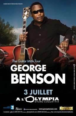 George Benson le 3 juillet sur la scène de l’Olympia !