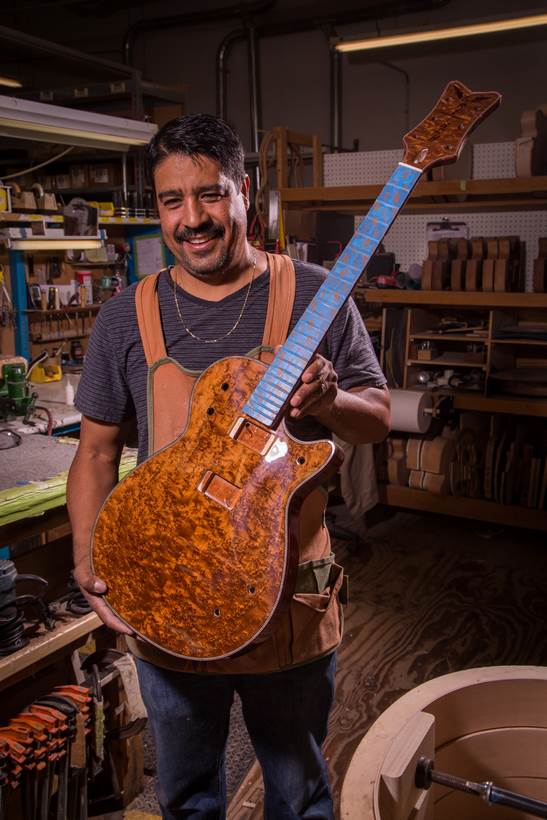 Gretsch Custom Shop elevates luthier Gonzalo Madrigal to master builder