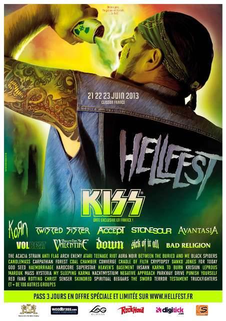 Hellfest, les groupes dévoilés de l’affiche 2013 !