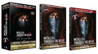 Metallica Through The Never en DVD prestige et édition collector