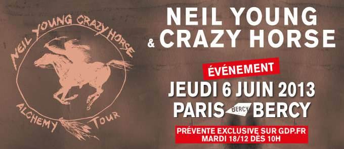 Neil Young en concert ce soir à Paris Bercy