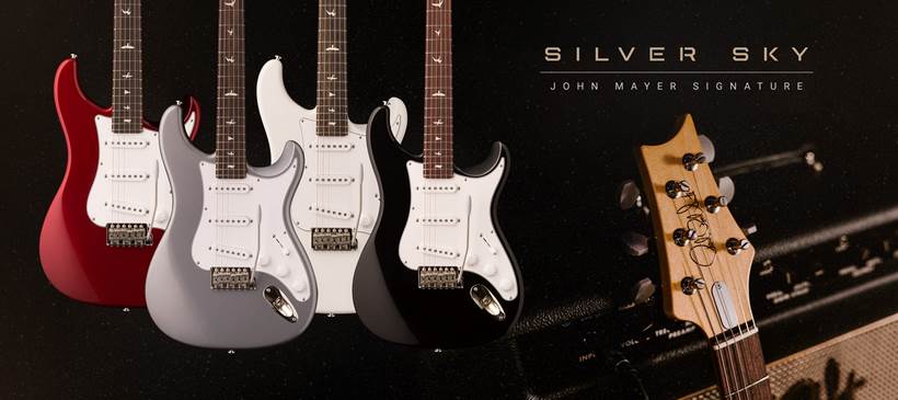 PRS Guitars Announces New John Mayer Signature Model: The Silver Sky
