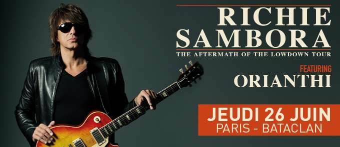 Richie Sambora en concert le 26 Juin au Bataclan