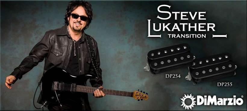 Nouveaux micros DiMarzio Transition Steve Lukather