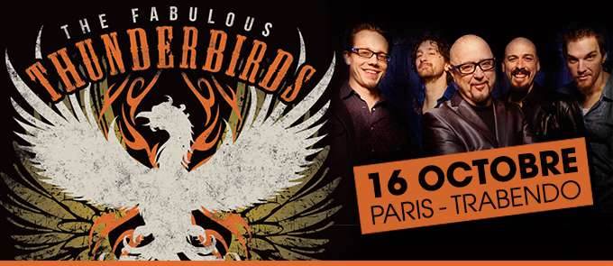 The Fabulous Thunderbirds en concert le 16 octobre au Trabendo à Paris !